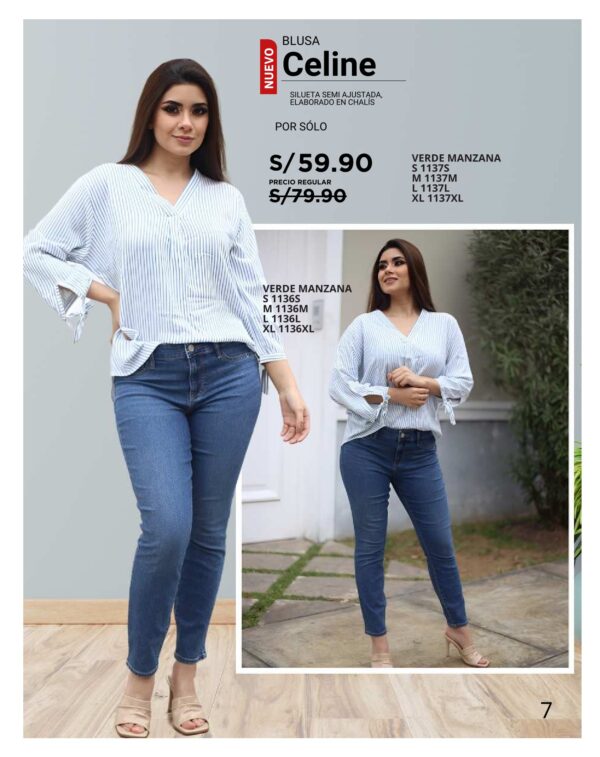 Blusa Celine