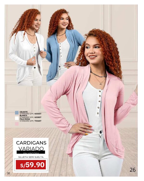 Cardigans Variado  en viscosa