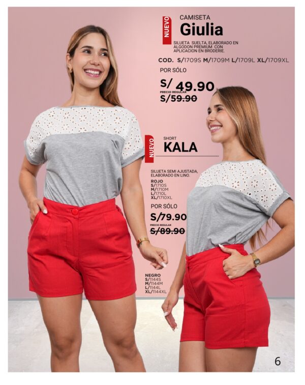 Camiseta Giulia
