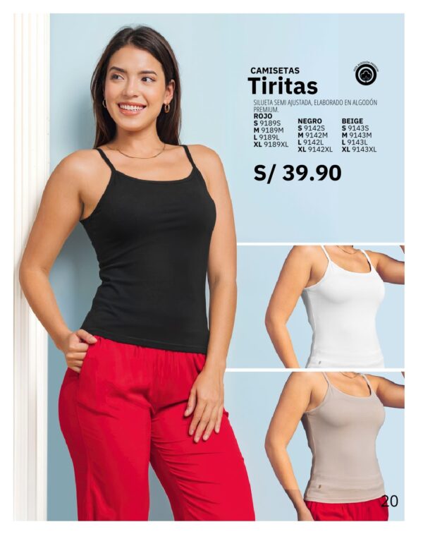 Camisetas tiritas