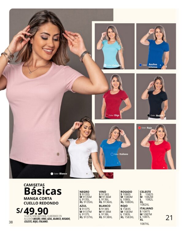 Camisetas básicas