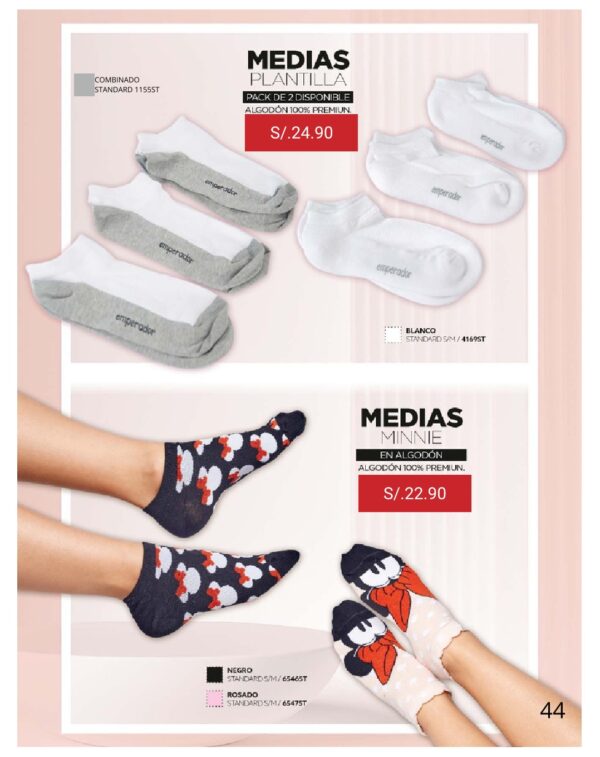 Medias minnie