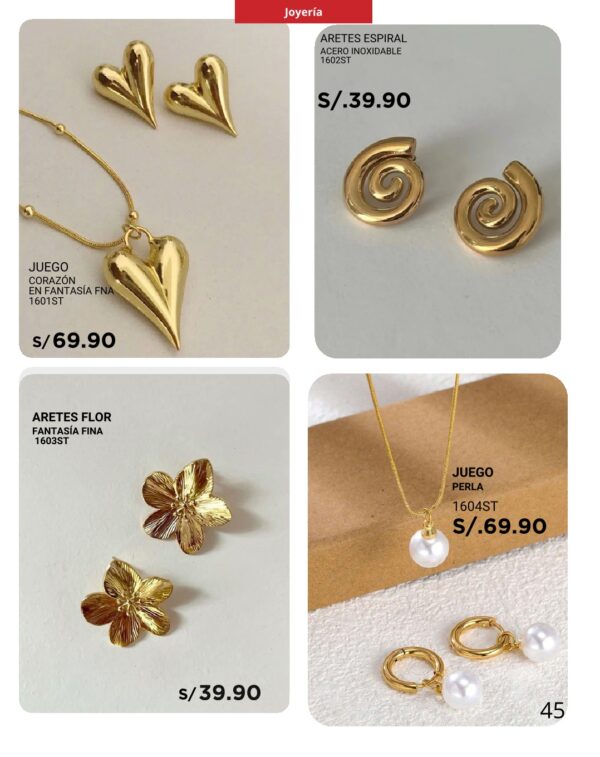 Aretes flor