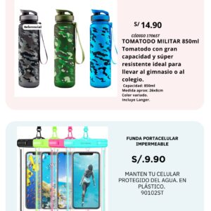 Tomatodo militar 850ml