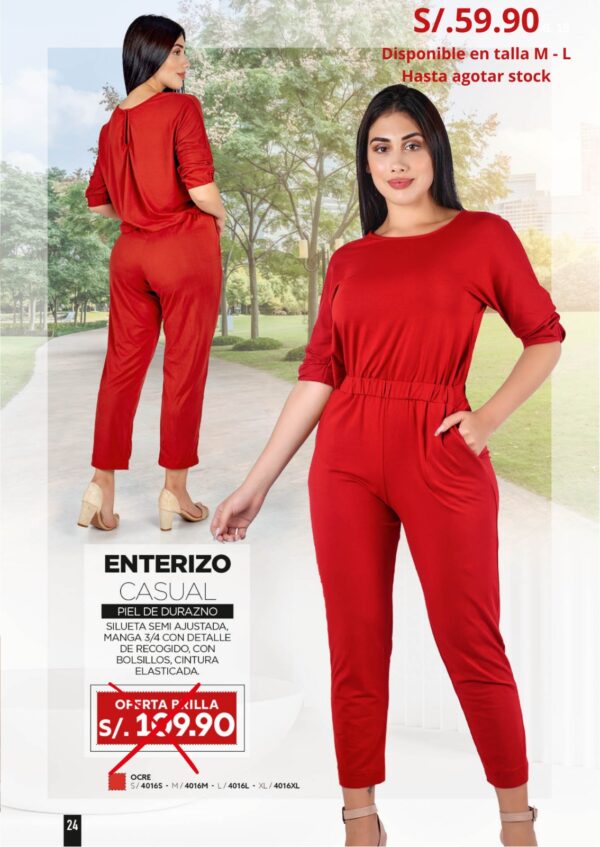 Enterizo Casual