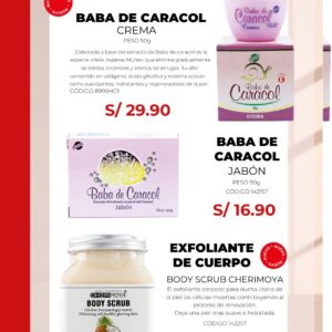 Baba de caracol crema x 50g
