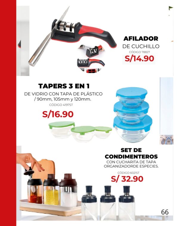 Set de condimenteros