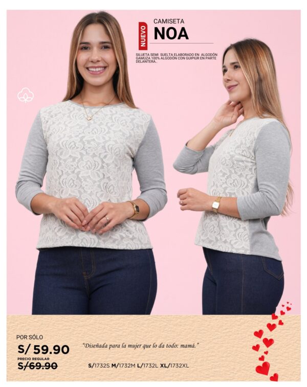Camiseta noa