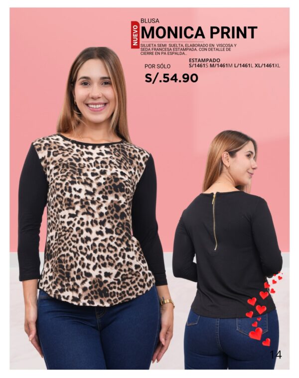 Blusa Mónica Print