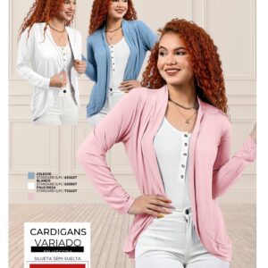 Cardigans variado en viscosa