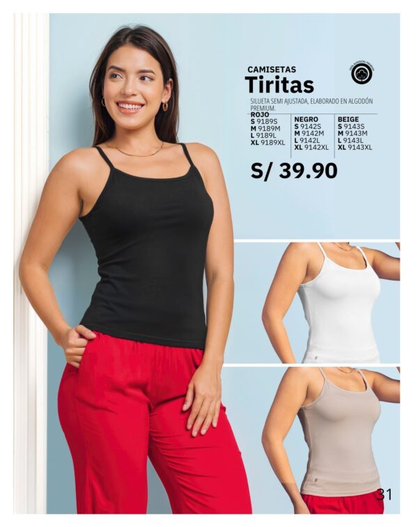 Camisetas tiritas