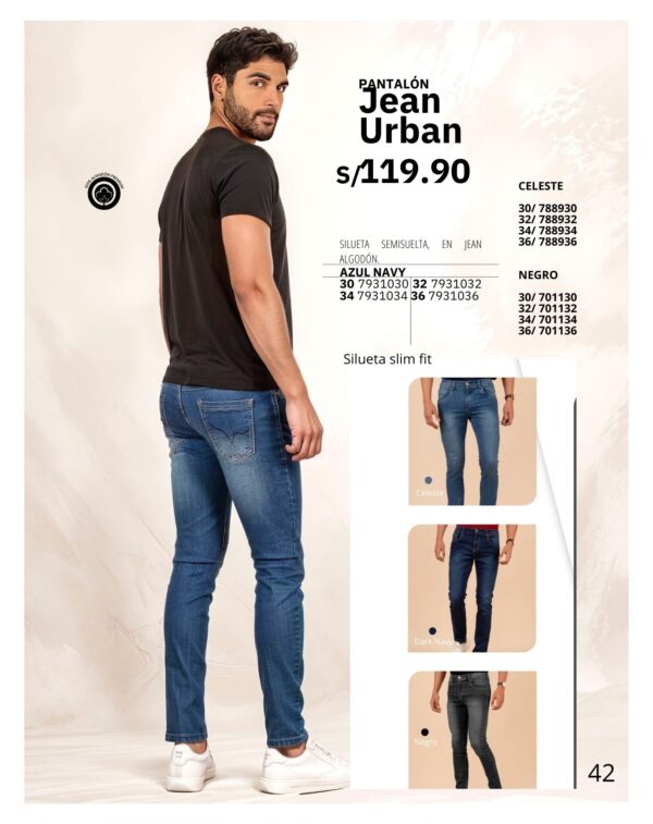 Pantalón Jean Urban