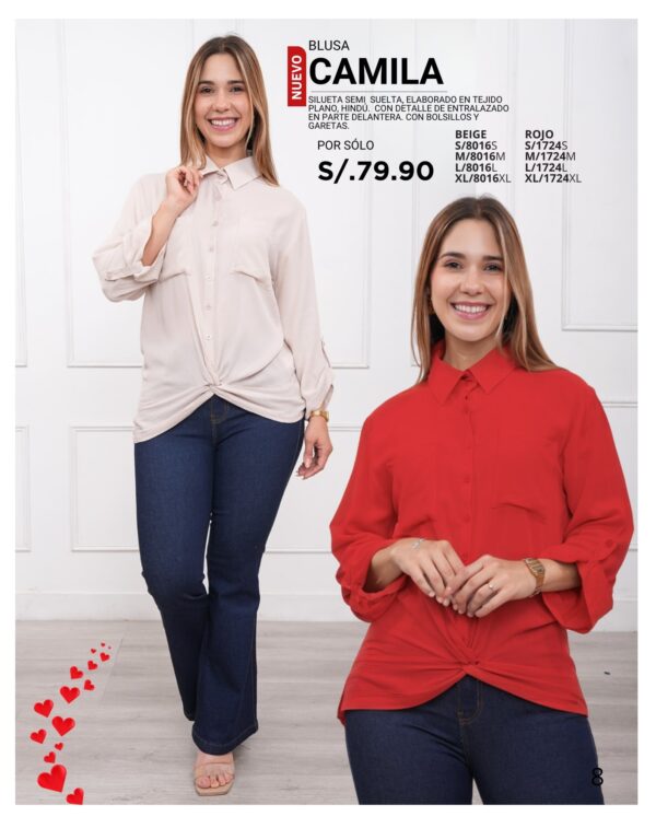 Blusa Camila