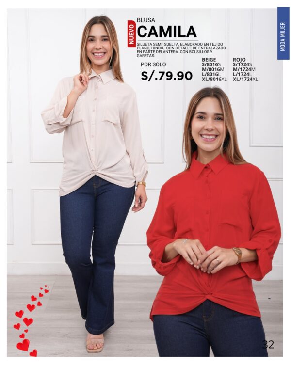 BLUSA CAMILA