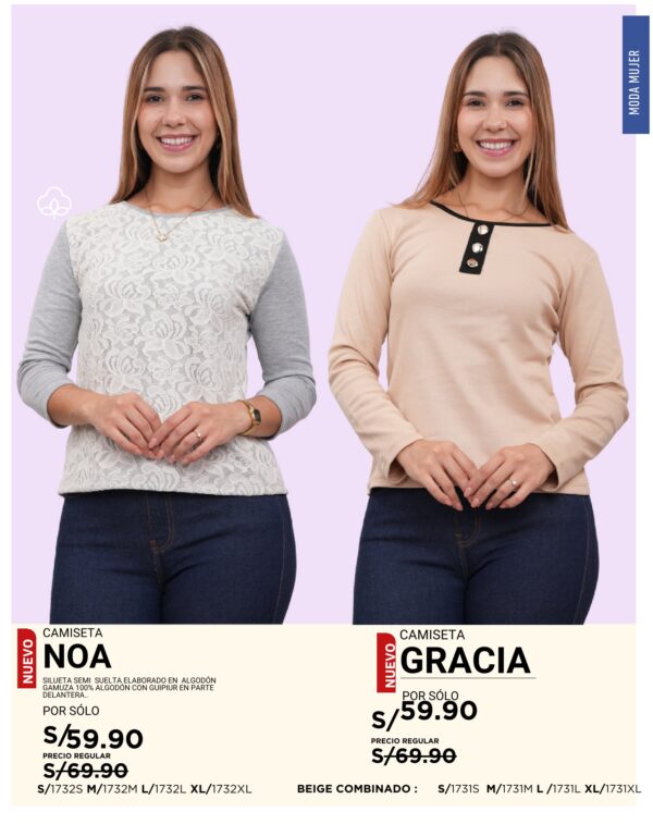 CAMISETA NOA