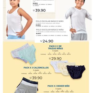 BIVIDI NIÑA BÁSICO pack x 2