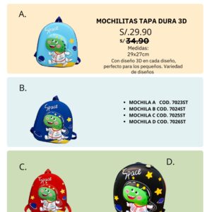 NIÑOS MOCHILITAS