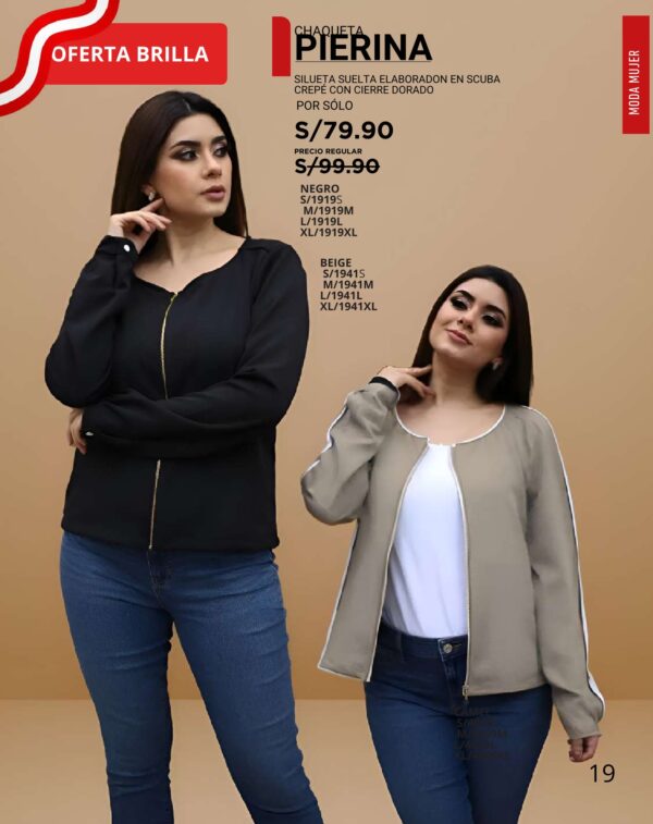 Chaqueta pierina