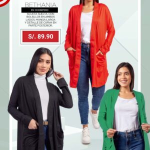 Cardigans bethania en chompero