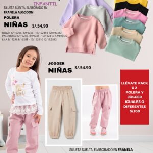 Jogger niñas