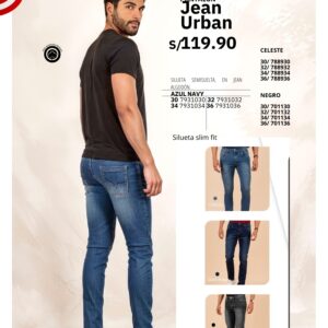 Pantalón jean urban