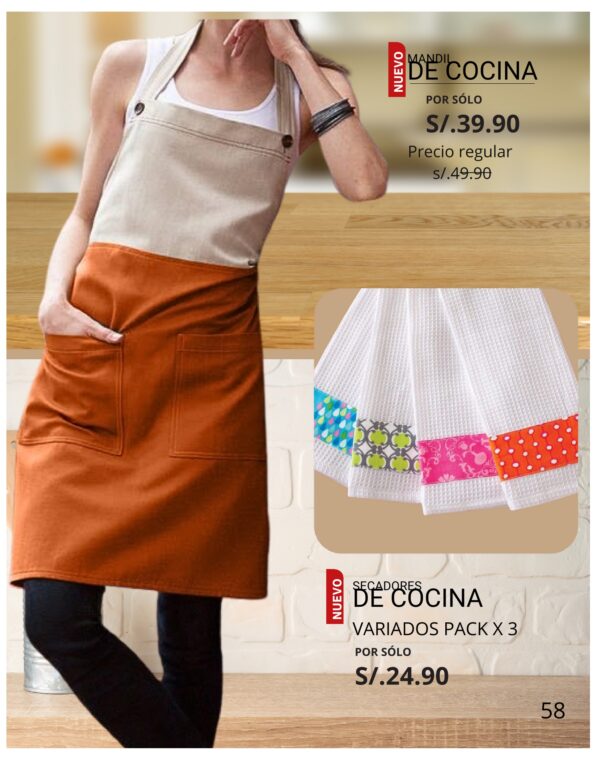 Secadores de cocina variados pack x 3