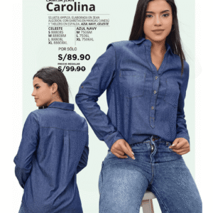 Camisa Jean Carolina