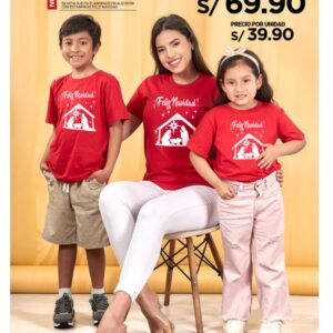 Polos niños navidad
