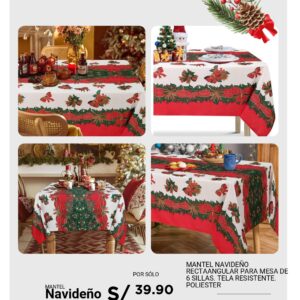 Mantel navideño