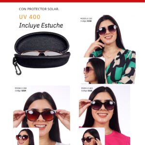 Lente de sol con protector solar UV 400