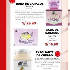 Baba de caracol crema