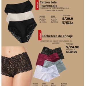 Cachetero de encaje