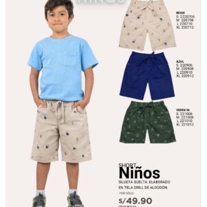 Short niños